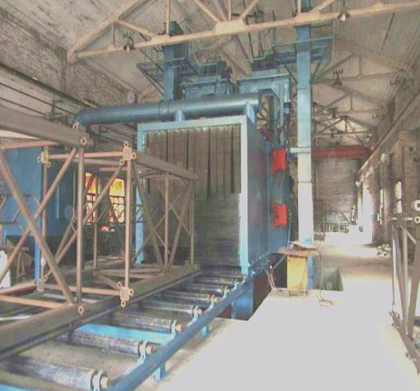 Q2515塔吊通過式拋丸清理機(jī)